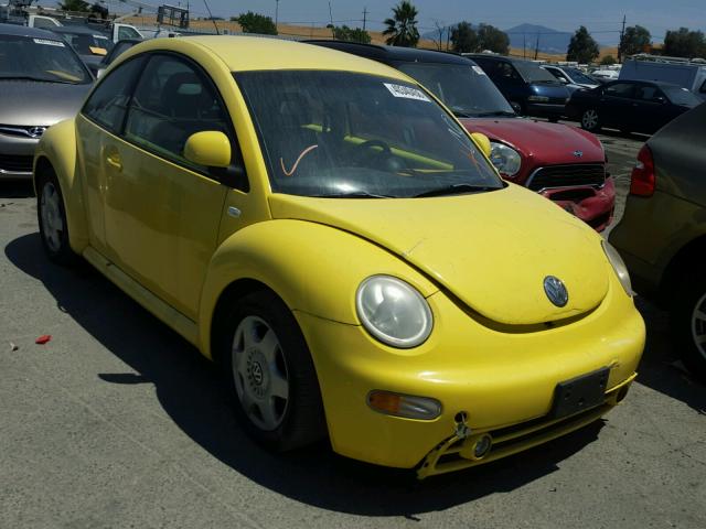 3VWCC21C0XM442824 - 1999 VOLKSWAGEN NEW BEETLE 黄色 照片 1