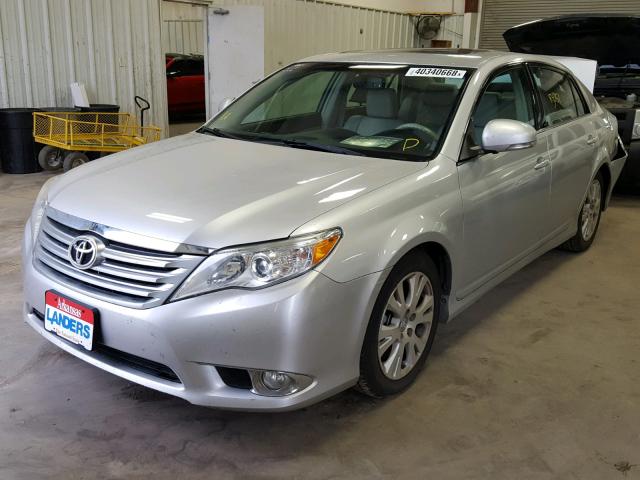 4T1BK3DBXCU447167 - 2012 TOYOTA AVALON BAS SILVER photo 2