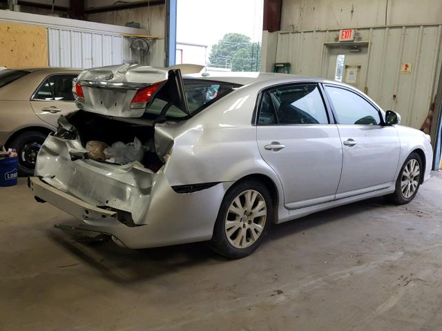 4T1BK3DBXCU447167 - 2012 TOYOTA AVALON BAS SILVER photo 4