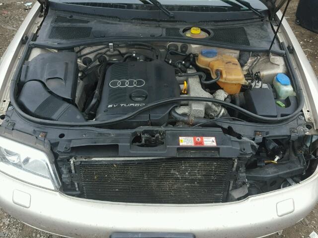 WAUDC68D01A111790 - 2001 AUDI A4 1.8T QU TAN photo 7