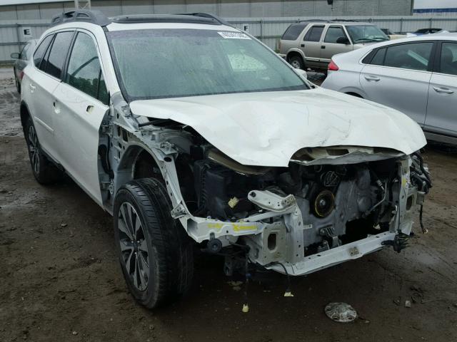 4S4BSENC0F3311644 - 2015 SUBARU OUTBACK 3. WHITE photo 1