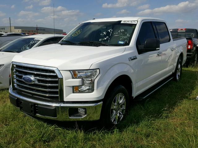 1FTEW1C88FKE72925 - 2015 FORD F150 WHITE photo 2