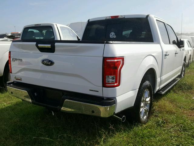 1FTEW1C88FKE72925 - 2015 FORD F150 WHITE photo 4