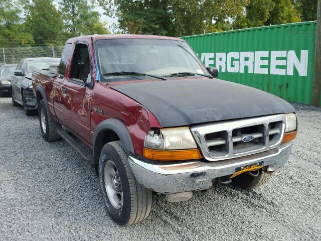 1FTZR15V6YTA21517 - 2000 FORD RANGER SUP MAROON photo 1