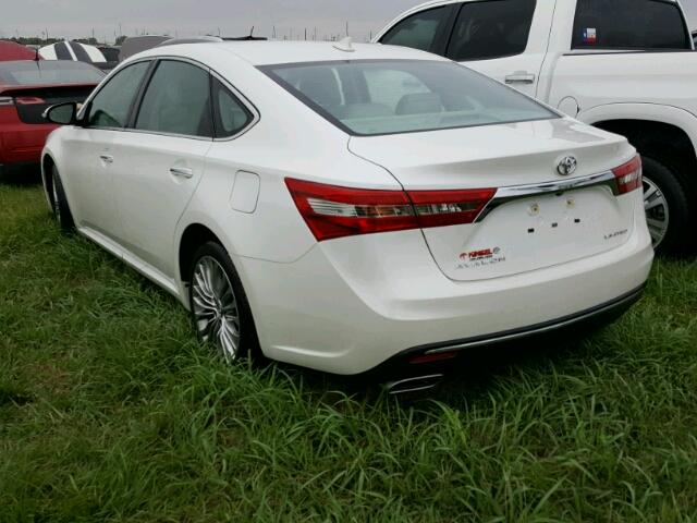 4T1BK1EB5GU237021 - 2016 TOYOTA AVALON WHITE photo 3