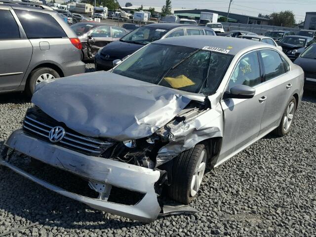 1VWAT7A39EC035989 - 2014 VOLKSWAGEN PASSAT TAN photo 2