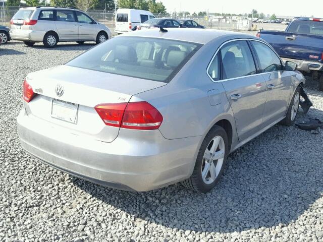 1VWAT7A39EC035989 - 2014 VOLKSWAGEN PASSAT TAN photo 4