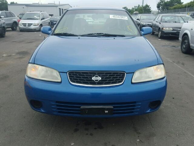 3N1CB51D93L713785 - 2003 NISSAN SENTRA XE BLUE photo 9