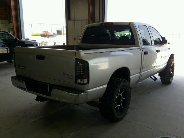 1D7KU28D14J143710 - 2004 DODGE RAM 2500 S WHITE photo 4