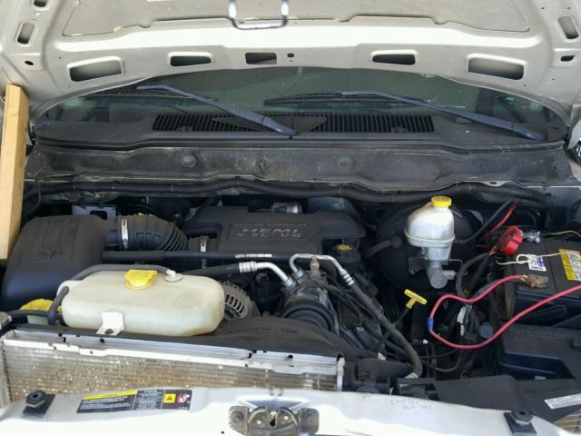 1D7KU28D14J143710 - 2004 DODGE RAM 2500 S WHITE photo 7