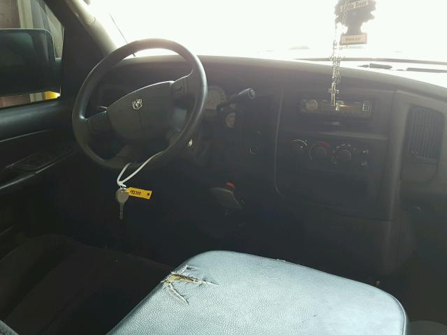 1D7KU28D14J143710 - 2004 DODGE RAM 2500 S WHITE photo 9