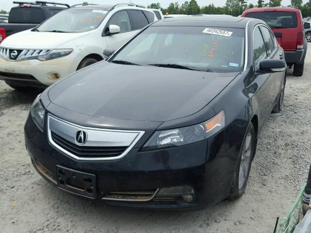 19UUA8F53DA002584 - 2013 ACURA TL BLACK photo 2