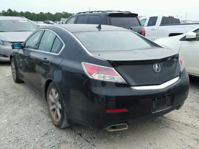 19UUA8F53DA002584 - 2013 ACURA TL BLACK photo 3