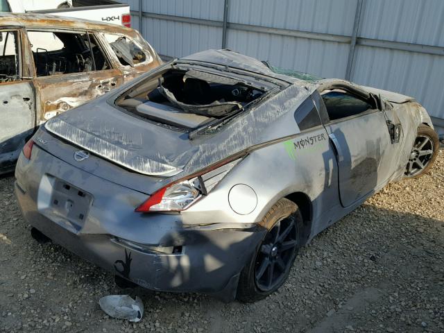 JN1AZ34E94M154483 - 2004 NISSAN 350Z COUPE GRAY photo 4