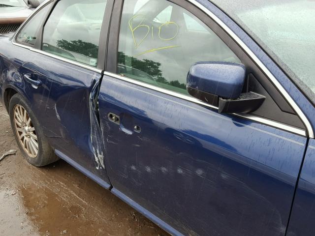 1MEHM42146G614407 - 2006 MERCURY MONTEGO PR 蓝色 照片 9