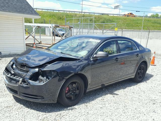 1G1ZB5E09CF265985 - 2012 CHEVROLET MALIBU LS BLACK photo 2