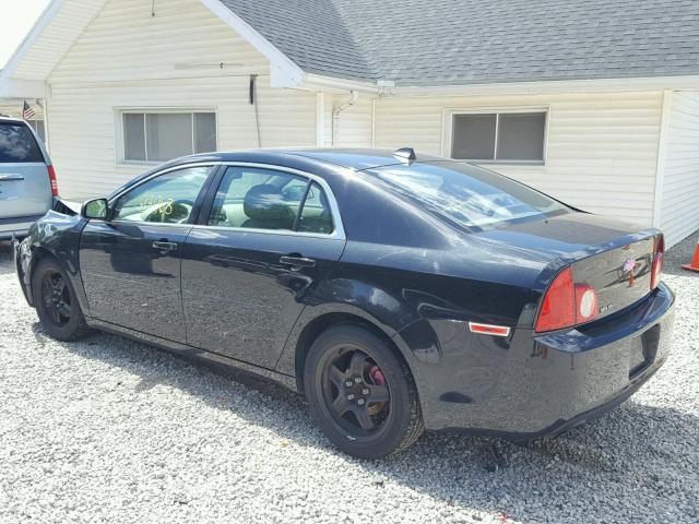 1G1ZB5E09CF265985 - 2012 CHEVROLET MALIBU LS BLACK photo 3