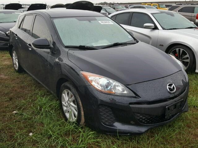 JM1BL1M70C1677030 - 2012 MAZDA 3 GRAY photo 1