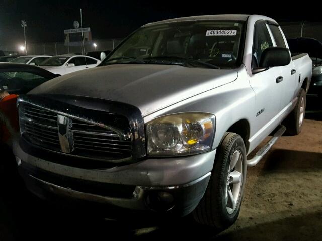 1D7HA18N28S537660 - 2008 DODGE RAM 1500 GRAY photo 2