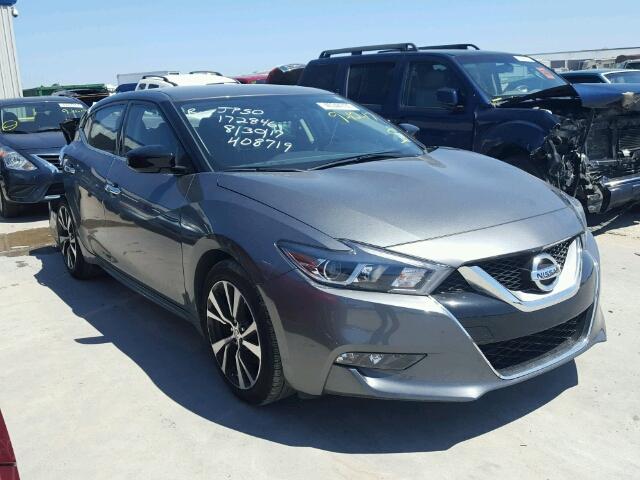 1N4AA6AP5HC408719 - 2017 NISSAN MAXIMA 3.5 GRAY photo 1