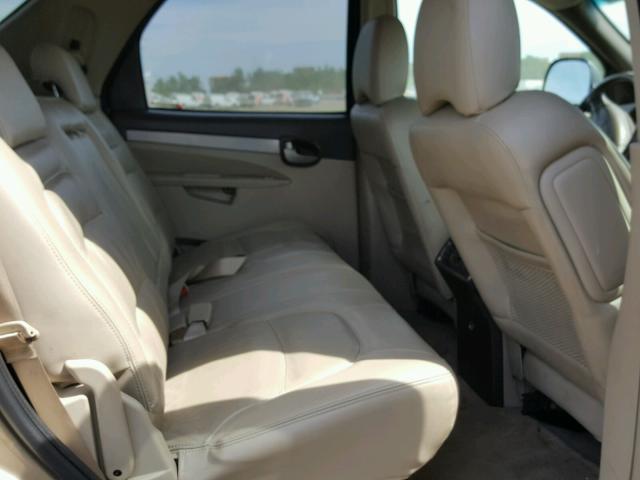 3G5DA03E75S552477 - 2005 BUICK RENDEZVOUS TAN photo 6