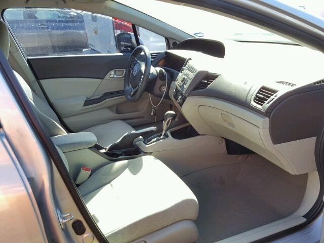 19XFB2F87CE010159 - 2012 HONDA CIVIC EX GRAY photo 5