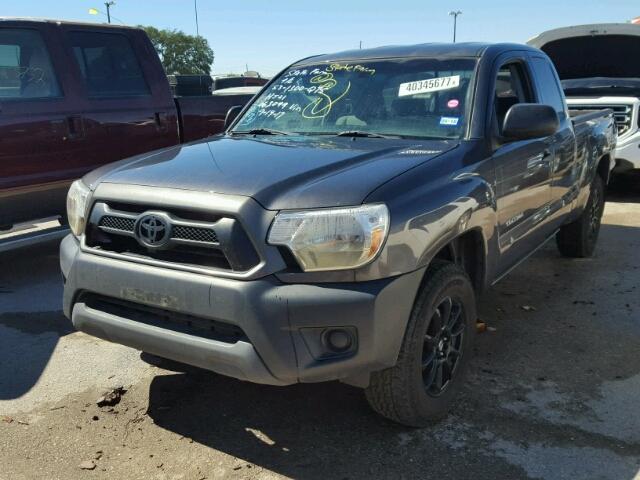 5TFTX4CN7FX063099 - 2015 TOYOTA TACOMA GRAY photo 2