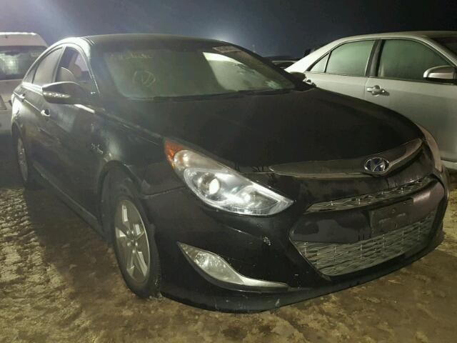 KMHEC4A45CA057925 - 2012 HYUNDAI SONATA BLACK photo 1