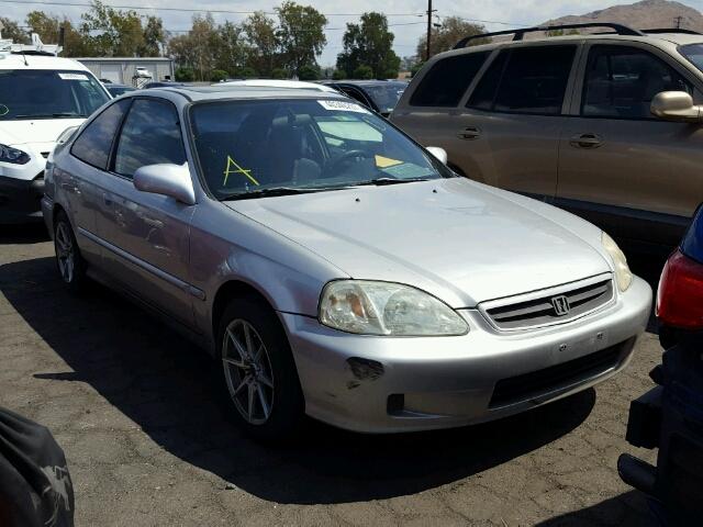 1HGEJ8248YL022809 - 2000 HONDA CIVIC SILVER photo 1