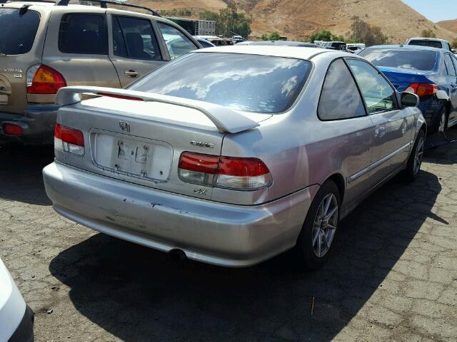 1HGEJ8248YL022809 - 2000 HONDA CIVIC SILVER photo 4