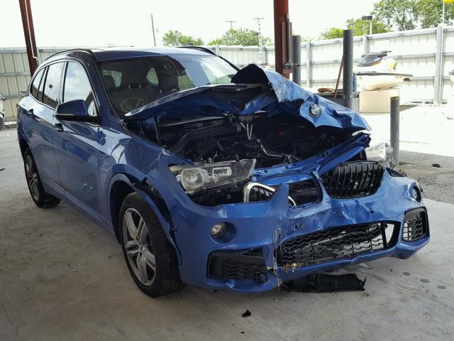WBXHU7C38J5H43683 - 2018 BMW X1 SDRIVE2 BLUE photo 1