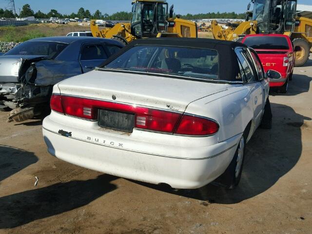 2G4WS52J611314566 - 2001 BUICK CENTURY CU WHITE photo 4