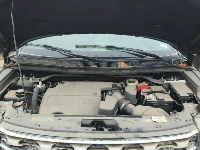 1FM5K7D89GGB33183 - 2016 FORD EXPLORER X GRAY photo 7