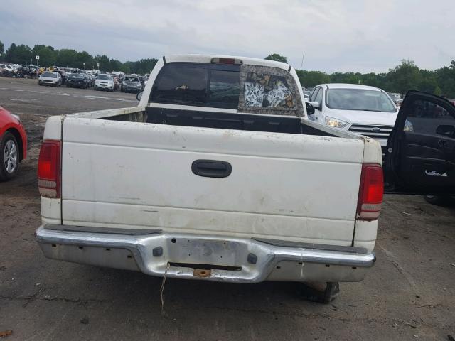 1B7FL26X6YS580470 - 2000 DODGE DAKOTA WHITE photo 6