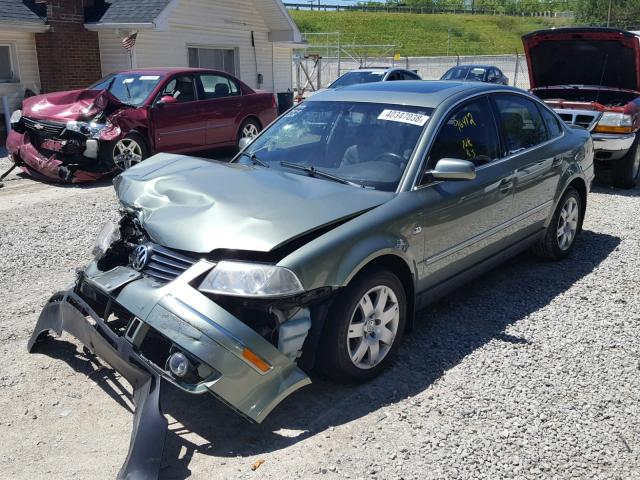 WVWRH63B33P337211 - 2003 VOLKSWAGEN PASSAT GLX 绿色 照片 2