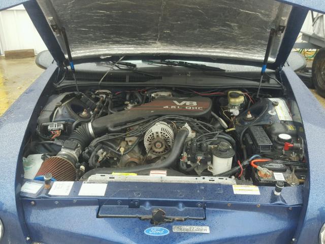 1FALP62W4SH142536 - 1995 FORD THUNDERBIR BLUE photo 7