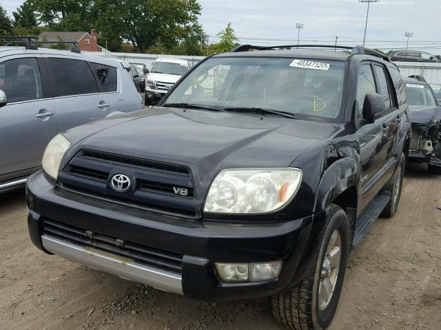 JTEBT14R740029950 - 2004 TOYOTA 4RUNNER SR BLACK photo 2