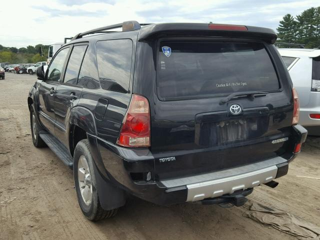 JTEBT14R740029950 - 2004 TOYOTA 4RUNNER SR BLACK photo 3