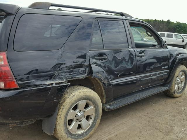 JTEBT14R740029950 - 2004 TOYOTA 4RUNNER SR BLACK photo 9