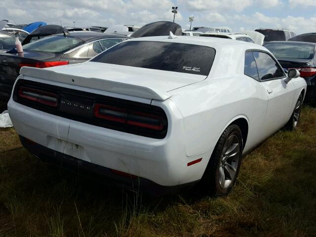 2C3CDZBG2FH714866 - 2015 DODGE CHALLENGER WHITE photo 4