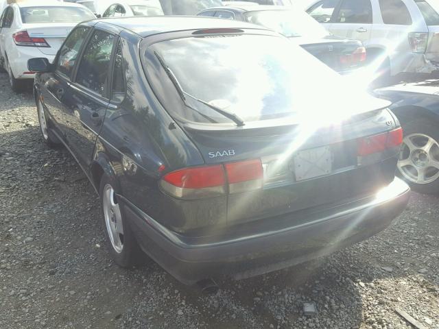 YS3DF58N9X2007761 - 1999 SAAB 9-3 SE GREEN photo 3