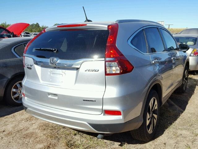 5J6RM4H91GL061284 - 2016 HONDA CR-V SILVER photo 4