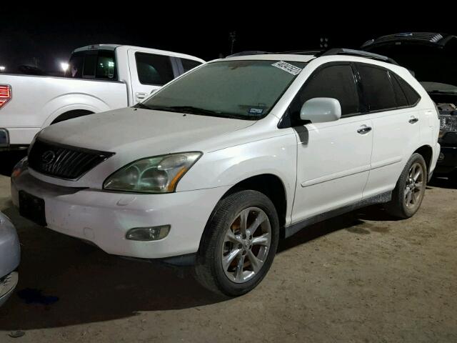 2T2GK31U79C074929 - 2009 LEXUS RX 350 WHITE photo 2