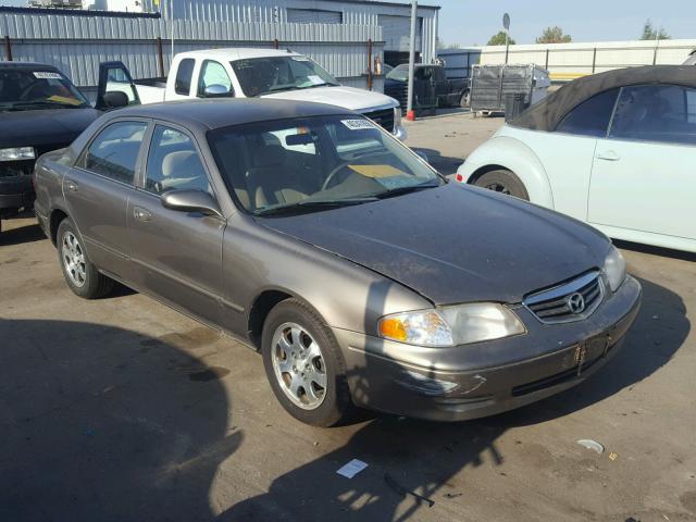 1YVGF22C2Y5163189 - 2000 MAZDA 626 ES BROWN photo 1