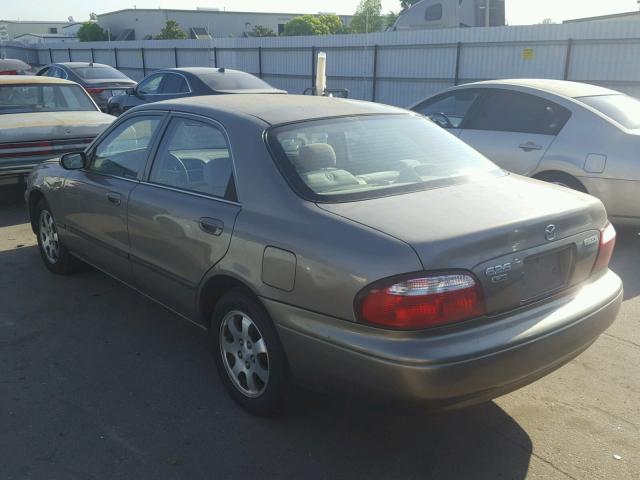 1YVGF22C2Y5163189 - 2000 MAZDA 626 ES BROWN photo 3