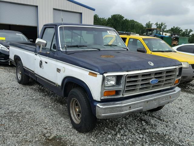 2FTCF10E5CCA33828 - 1982 FORD F100 BLUE photo 1