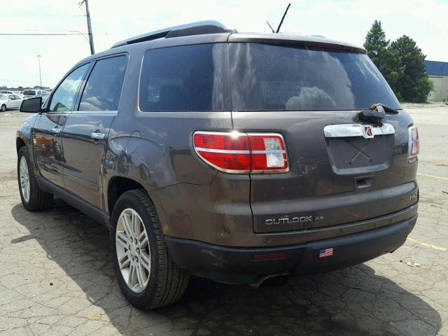 5GZEV23D99J162183 - 2009 SATURN OUTLOOK XR ყავისფერი ფოტო 3