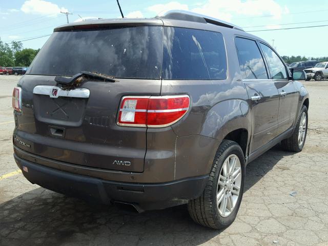 5GZEV23D99J162183 - 2009 SATURN OUTLOOK XR ყავისფერი ფოტო 4