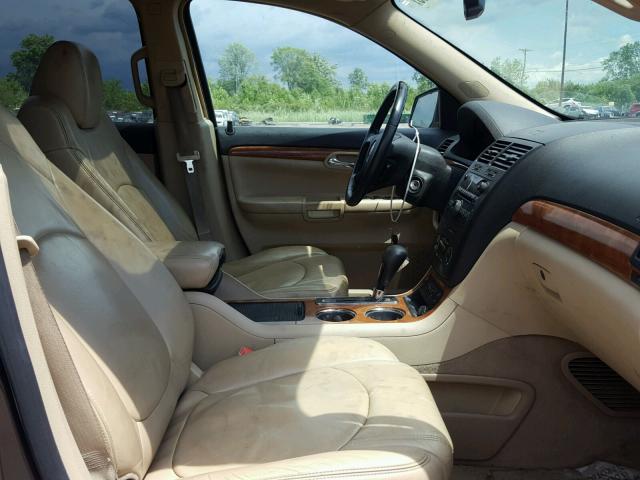 5GZEV23D99J162183 - 2009 SATURN OUTLOOK XR ყავისფერი ფოტო 5