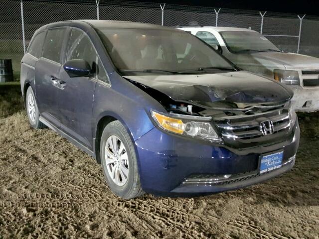 5FNRL5H40GB154920 - 2016 HONDA ODYSSEY BLUE photo 1